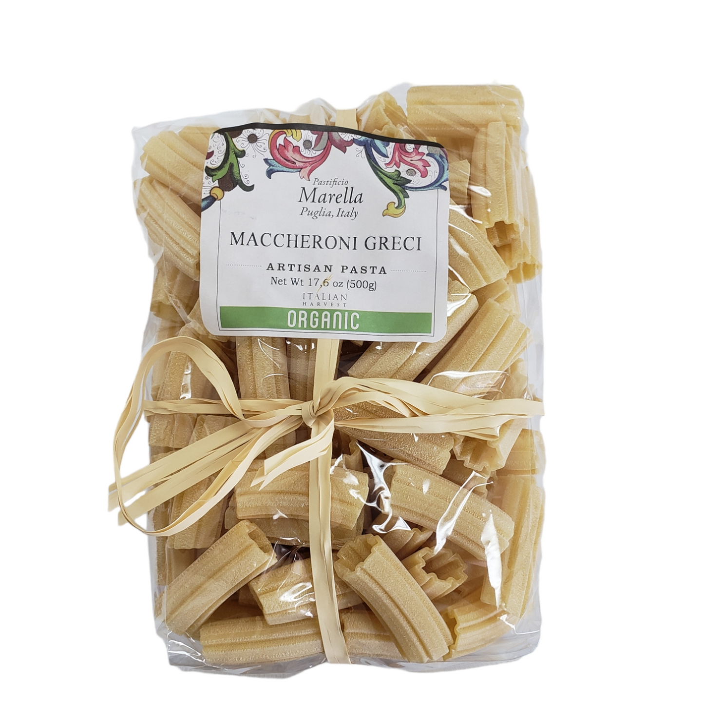 Maccheroni Greci, Organic, 1.1 lb, 12/CS