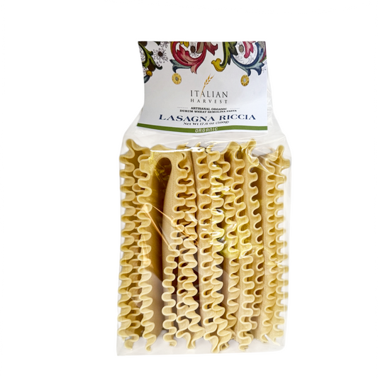 *NEW CASE PACK, PACKAGING & UPC* Lasagna Riccia (Curly Lasagna) by Marella: Organic, 1.1 lb, 10/CS