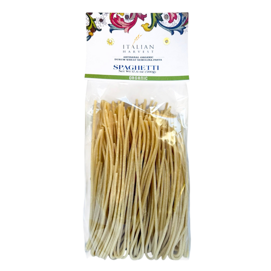 *NEW PACKAGING & UPC* Spaghetti by Marella: Organic, 1.1 lb, 12/CS