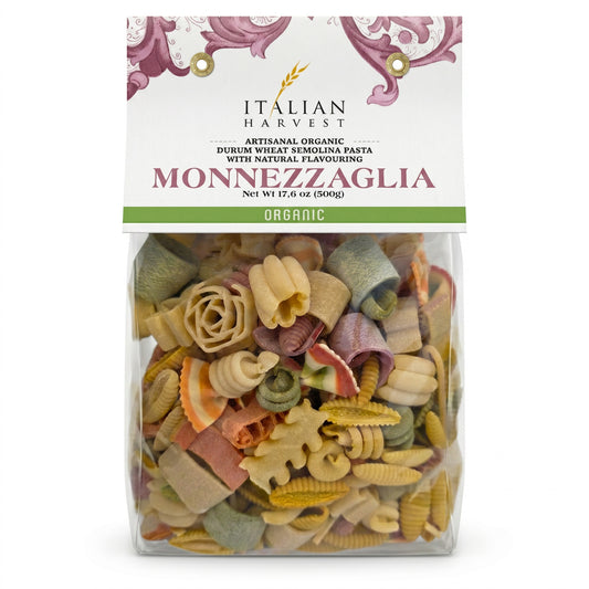 **OUT OF STOCK** NOW UNDER "ITALIAN HARVEST" BRAND Monnezzaglia 'Leftovers' by Marella: Organic, 1.1 lb, 12/CS *ETA JULY 1ST*