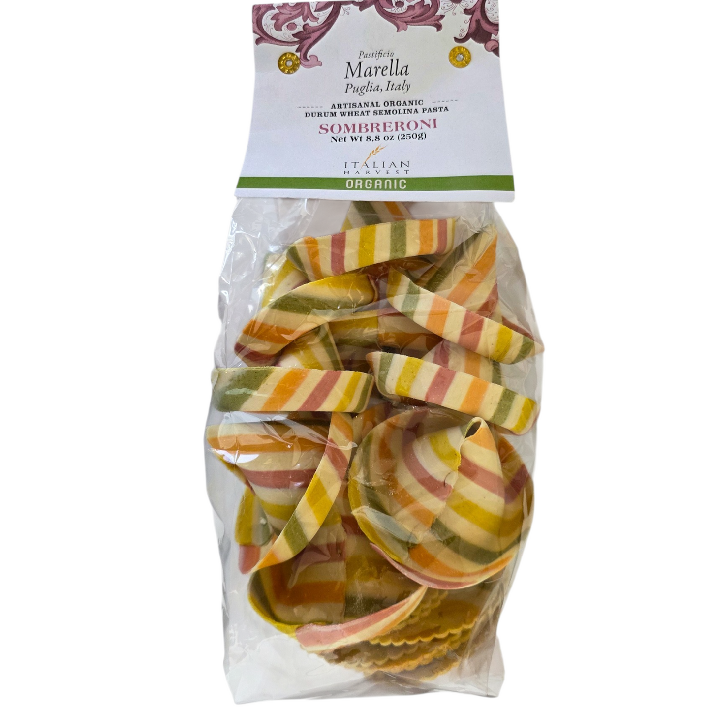 Sombreroni Mexican Hats by Marella: Organic, 8.8 lb, 12/CS