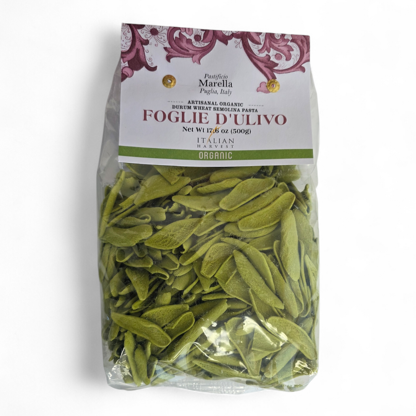*SPECIAL* (BEST BY 05/12/28) *NEW PACKAGING & UPC* Foglie d'Ulivo Olive Leaves by Marella: Organic, 1.1 lb, 12/CS