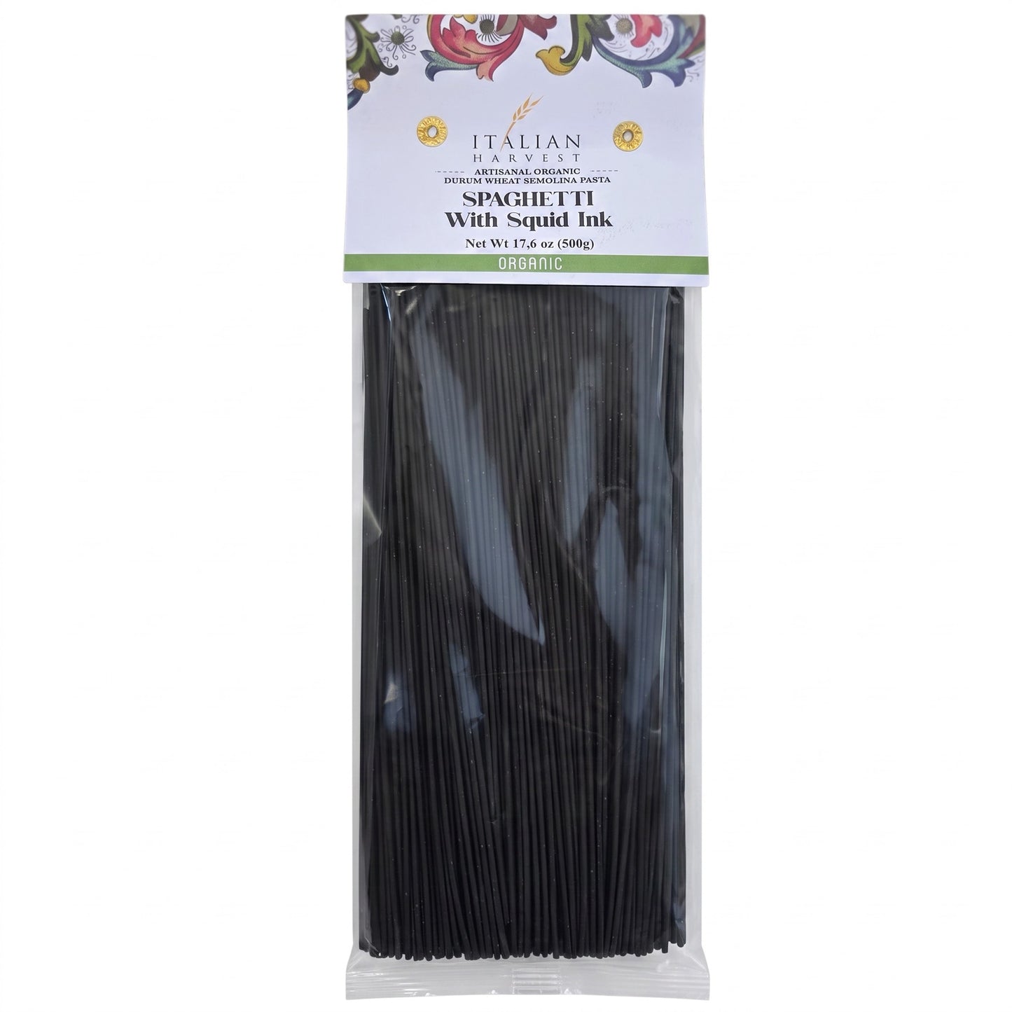 *NEW* Spaghetti with Black Squid Ink by Italian Harvest, 1.1 lb, 12/CS