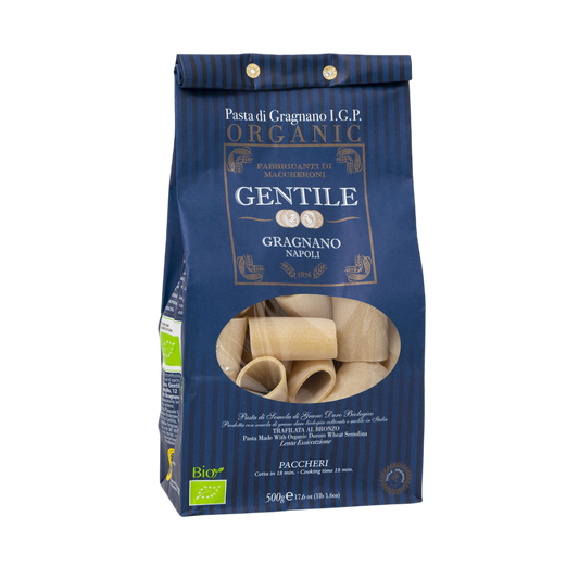 Paccheri by Gentile: Organic, 1.1 lb, 12/CS