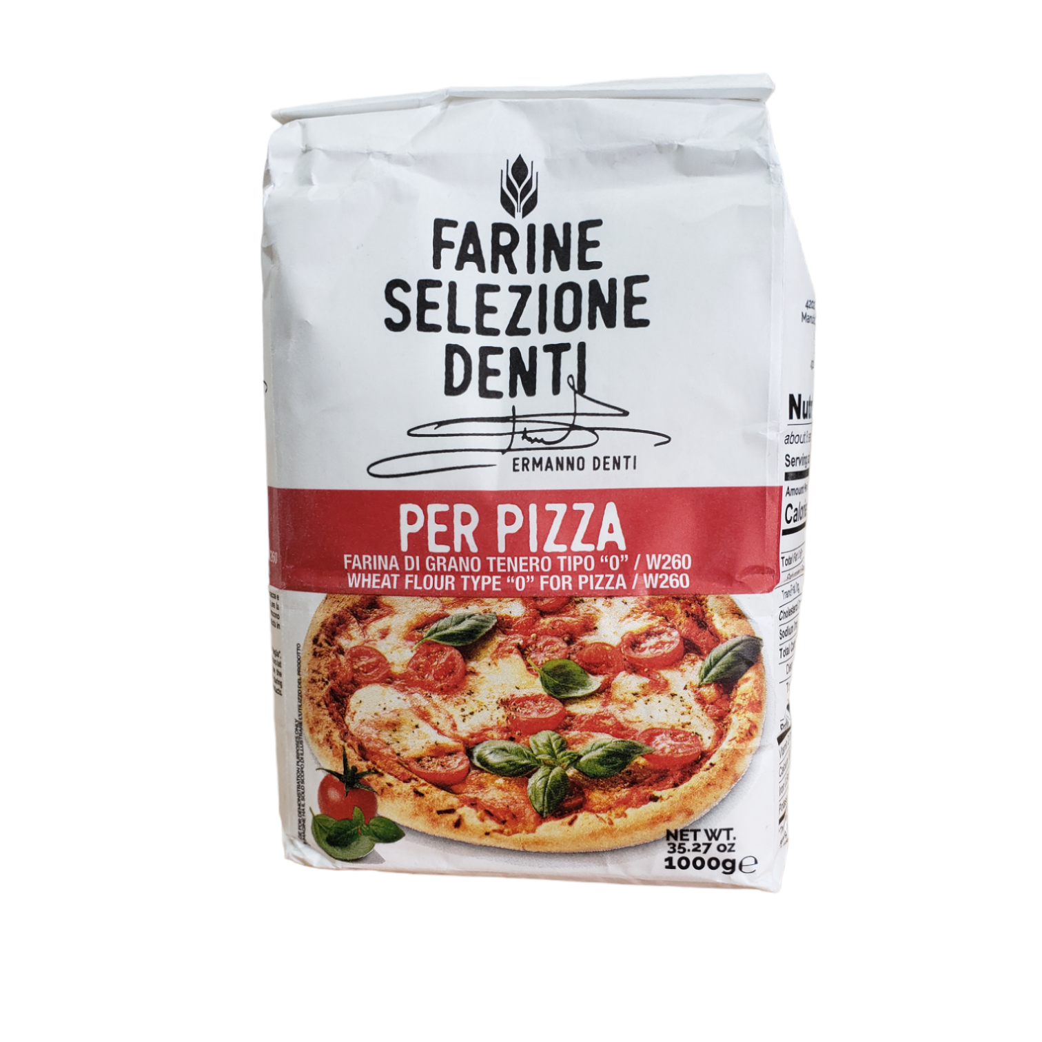 Per Pizza - 0 Flour for Pizza, 2.2 lbs (10/CS) by Farine Denti (max 2  units for Retail Clients)