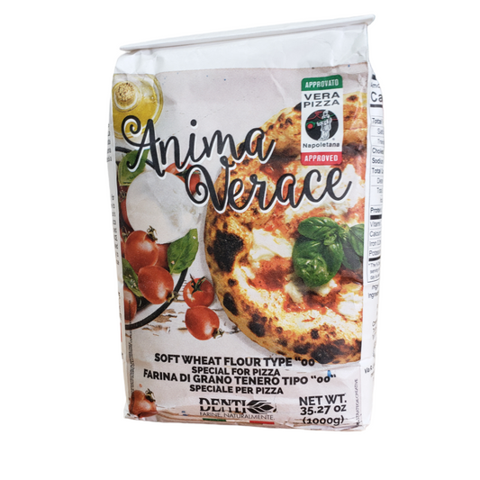 *SPECIAL* (BEST BY 07/18/24)  Anima Verace - "00" Flour for Pizza (approved by VPN - Vera Pizza Napoleta, na), 2.2 lbs (10/CS) by Farine Denti (max 2 units for Retail Clients)
