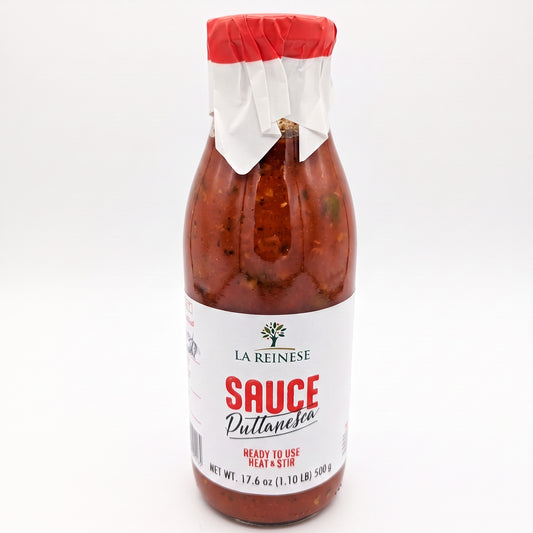 *NEW* Puttanesca Tomato Sauce by La Reinese, 17.6 oz, 6/CS