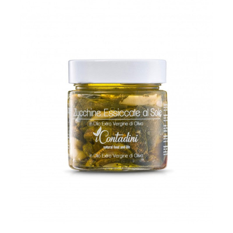 Sundried Zucchini in Extra Virgin Olive Oil by I Contadini, 8.1 oz, 6/CS