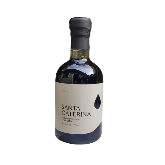*SPECIAL* (BEST BY 01/2035) Balsamic Vinegar - Bronze - Organic by Santa Caterina, 8.5 oz, 6/CS