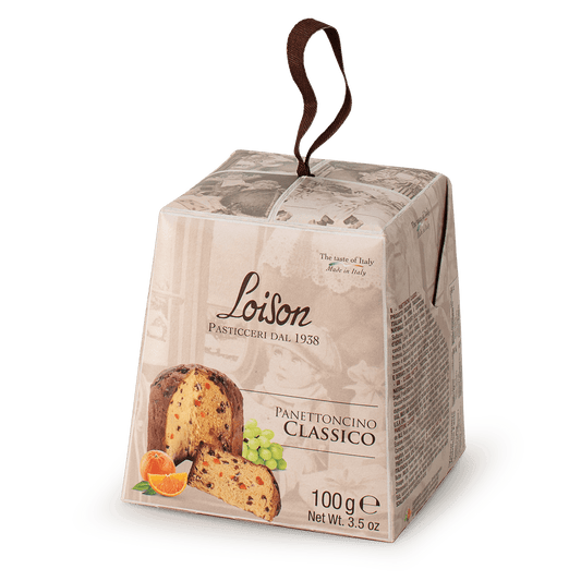 *WHOLESALE PRE-ORDER ONLY* Mini-Panettone Classico by Loison, 3.5 OZ, 36/CS *993*