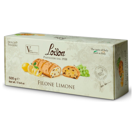*WHOLESALE PRE ORDER ONLY* Filone Loaf Cake Lemon by Loison, 17.6 OZ (500 g), 6/CS *206*