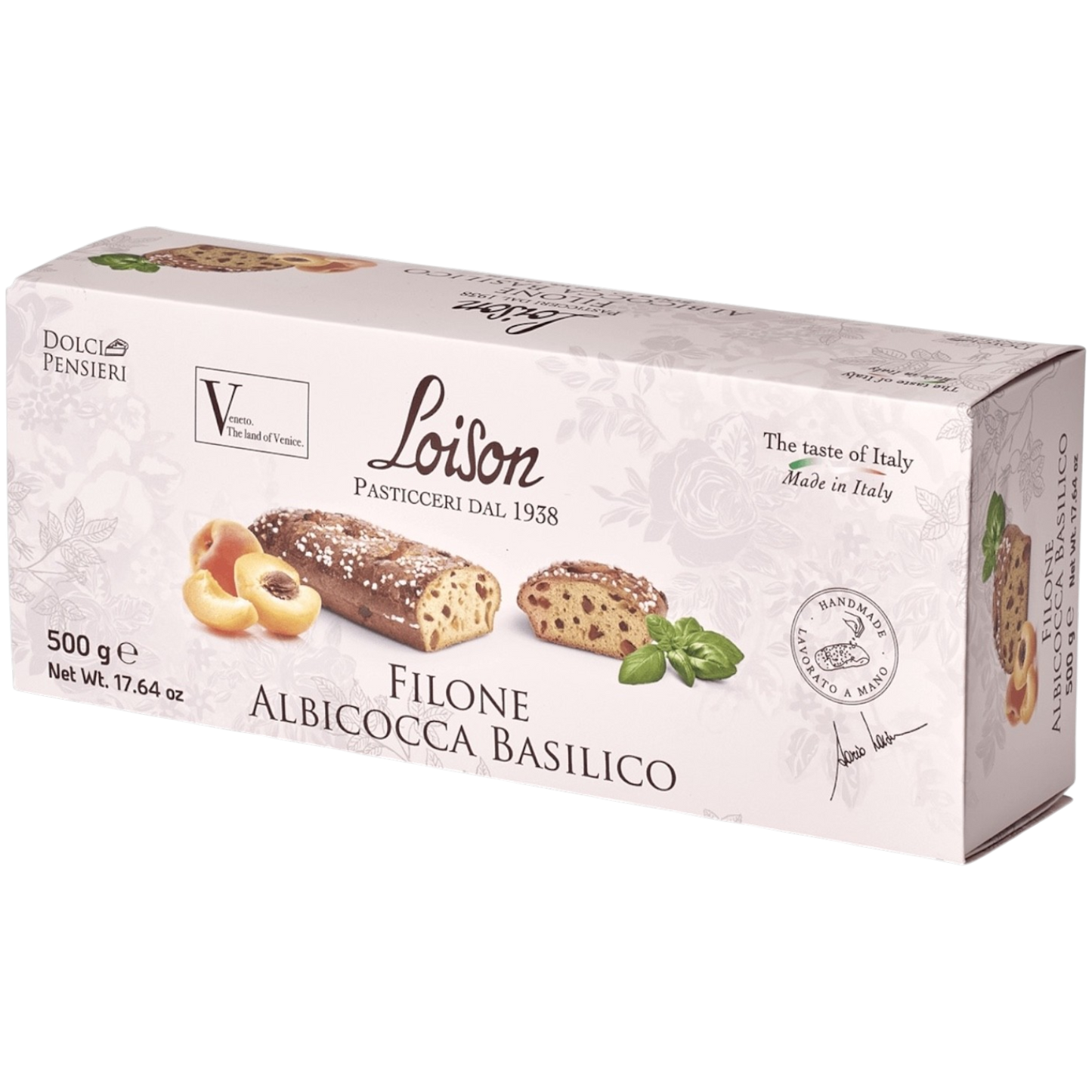 *WHOLESALE PRE-ORDER ONLY* Filone Loaf Apricot & Basil by Loison, 17.6 OZ (500 g), 6/CS *201*