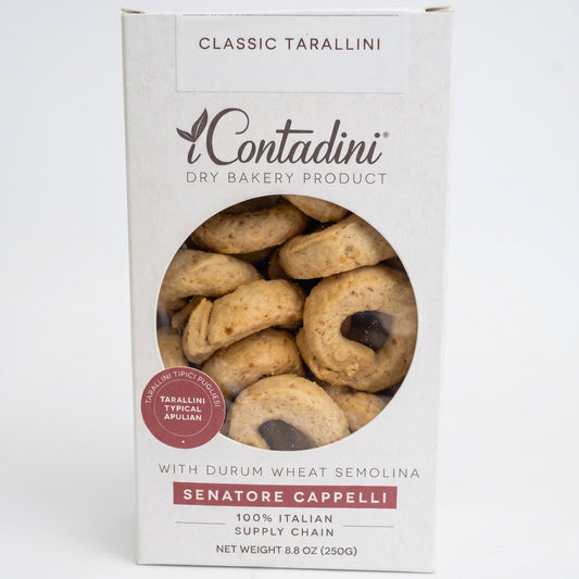 NEW! Tarallini Classic by I Contadini, 8.8 oz (250 gr), (10/CS)