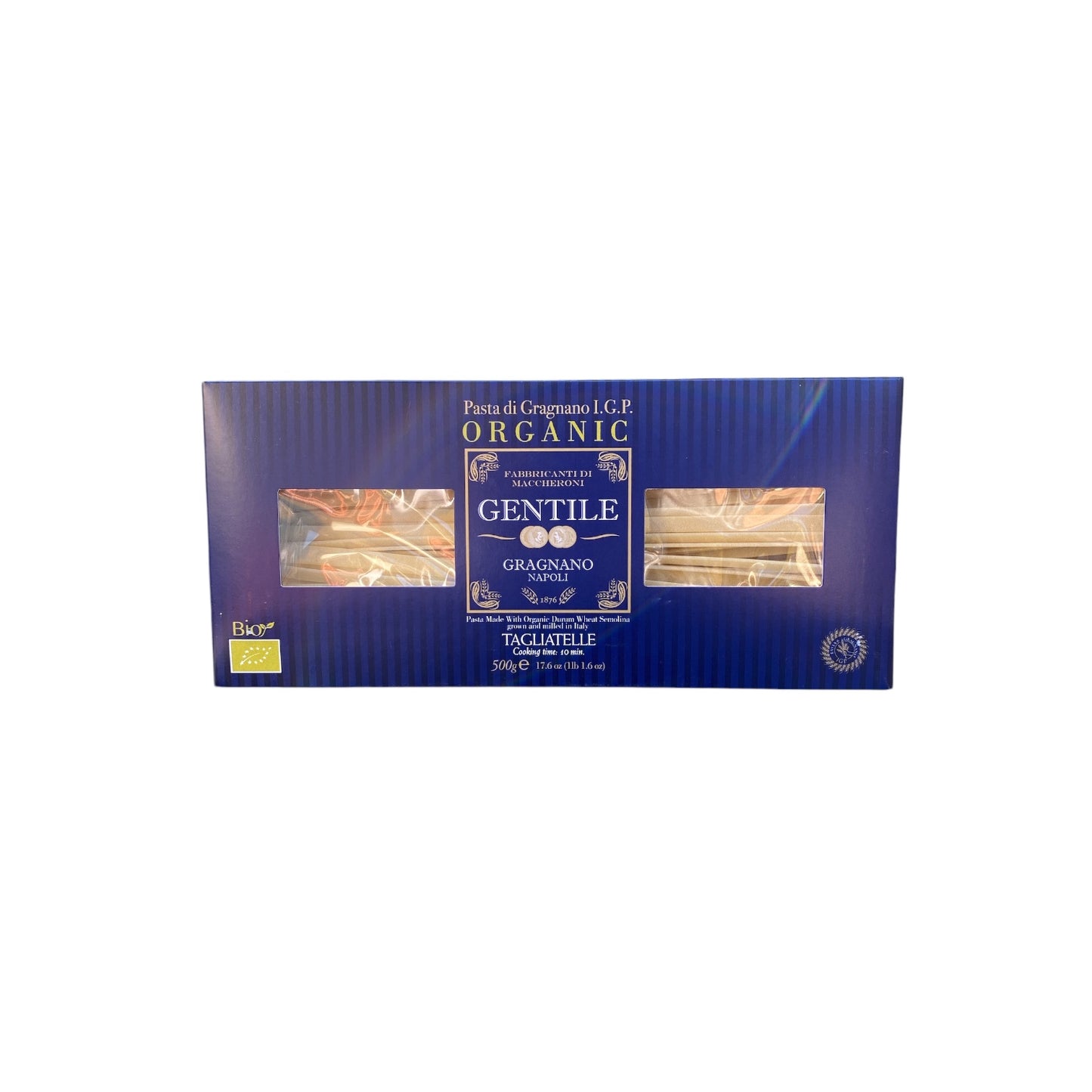 *NEW PACKAGING* Tagliatelle by Gentile: Organic, 1.1 lb, 12/CS