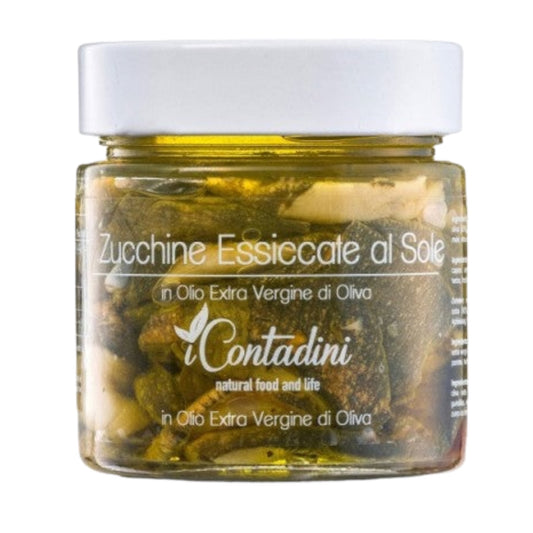 Sundried Zucchini in Oil by iContadini, 8.1 oz, 6/CS