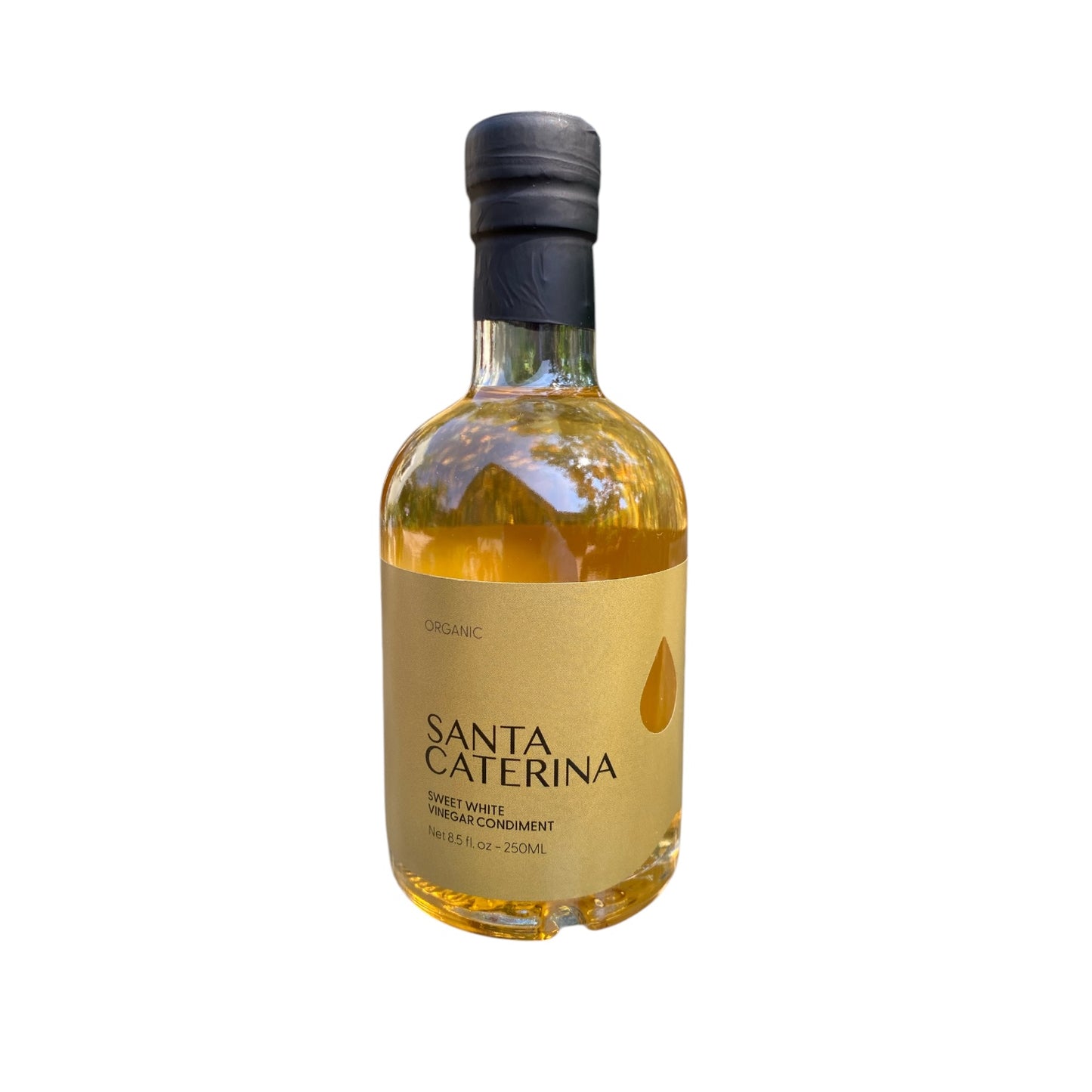 *SPECIAL* BEST BY 01/2028* White Balsamic Vinegar Dressing - Organic by Santa Caterina, 8.5 oz, 6/CS