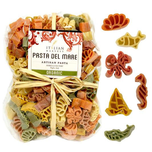 Pasta del Mare Sea Theme by Marella: Organic, 1.1 lb, 12/CS
