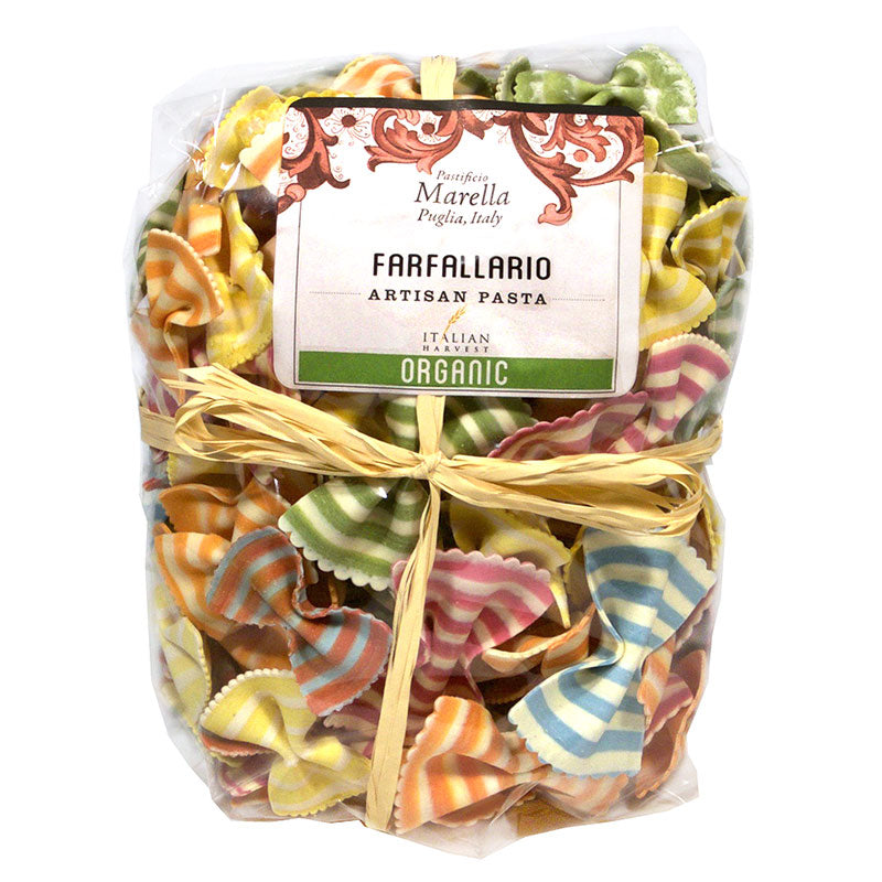 Farfallario Bowties by Marella: Organic, 1.1 lb, 10/CS