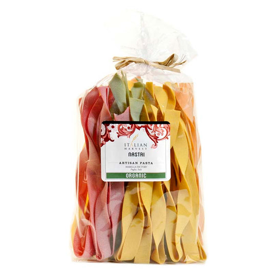 **OUT OF STOCK** Nastri Mix Colorful Handmade Ribbons by Marella: Organic, 1.1 lb, 8/CS *ETA PENDING*