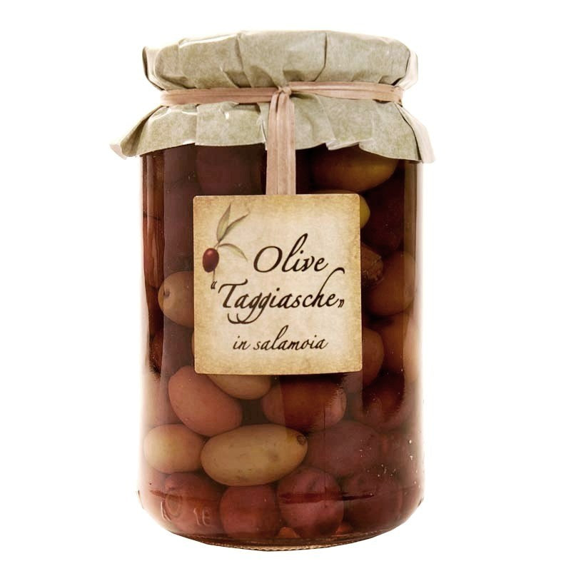 Taggiasca Olives in Brine by Ranise, 7.77 oz, 12/CS