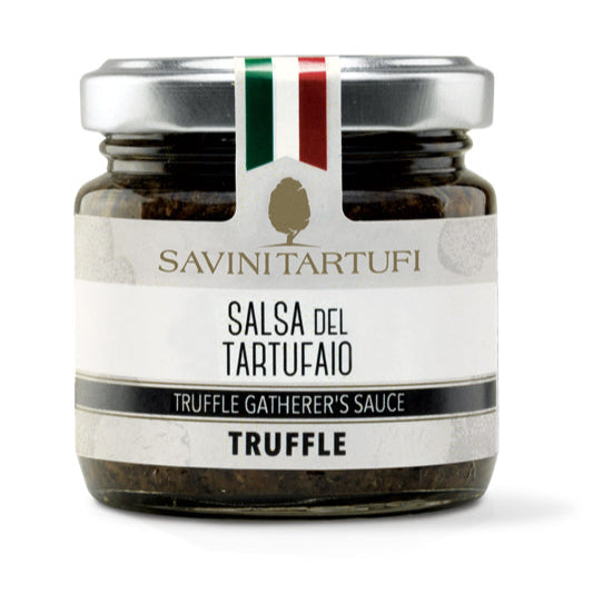 *SPECIAL* BEST BY 05/18/26* "Salsa del Tartufaio" Truffle Sauce- Truffle Gatherer's Sauce by Savini Tartufi, 6.35 oz, 6/CS