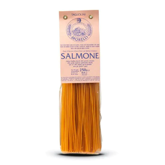 **SPECIAL** Tagliolini Salmon by Morelli, 8.8 oz, 12/CS