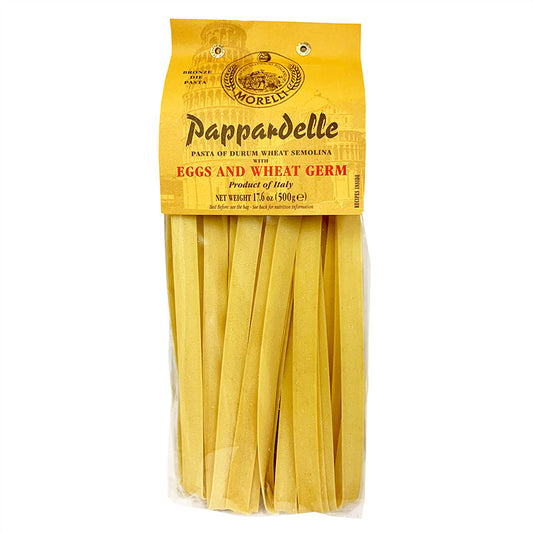 Pappardelle with Egg and Wheat Germ by Morelli, 1.1 lb, 12/CS