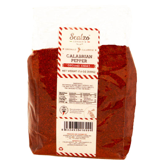 **OUT OF STOCK** Calabrian Ground Sweet Pepper: Bulk by Azienda Agricola Scalzo, 1.1 lb, 1/CS *ETA MAY 15*