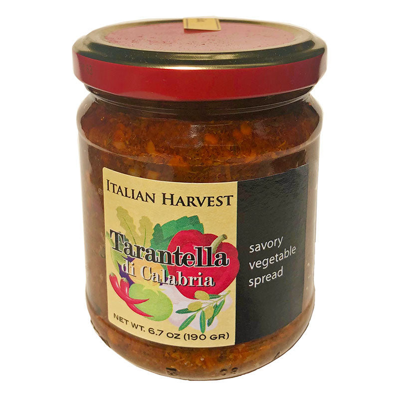 Tarantella Calabrian Savory Vegetable Spread by Azienda Agricola Scalzo, 6.7 oz, 12/CS