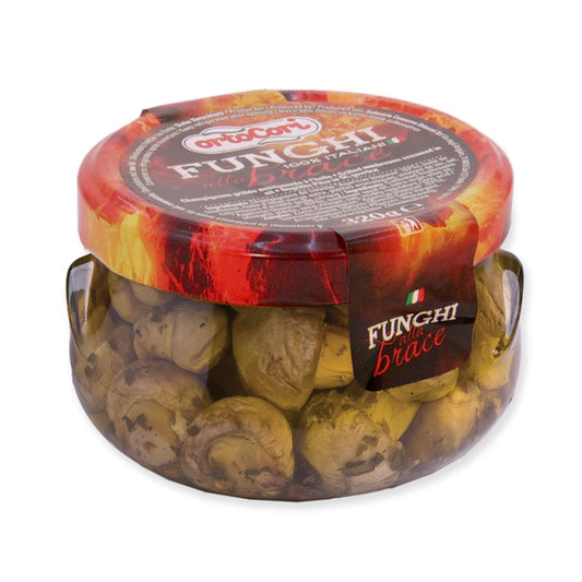 **OUT OF STOCK** Grilled Whole Mushrooms by Ortocori, 11.65 oz, 12/CS *ETA 12/2025*