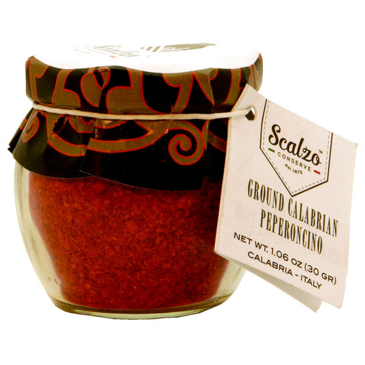 *SPECIAL* (BEST BY 05/12/27) Calabrian Ground Hot Pepper in jar by Azienda Agricola Scalzo, 1.4 oz, 12/CS