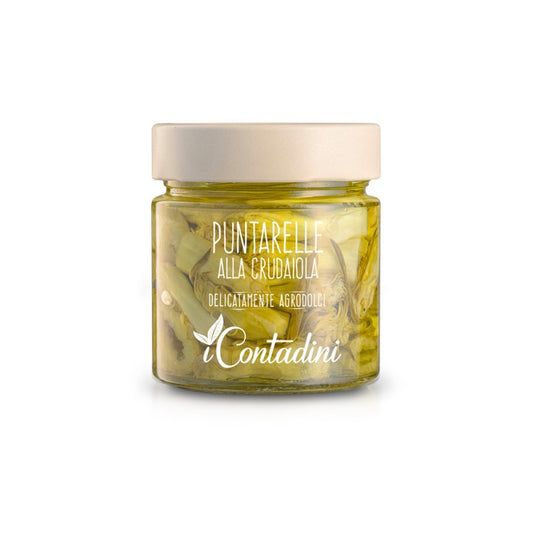 Puntarelle Chicory Shoots-raw in jar by I Contadini, 8.1 oz, 6/CS