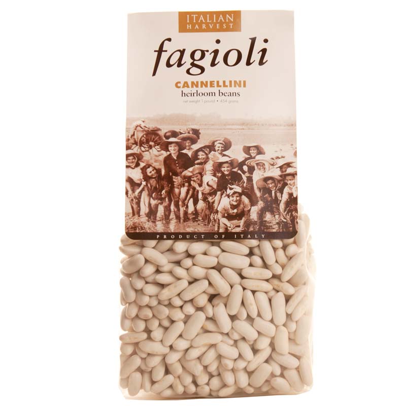 **OUT OF STOCK** Cannellini Beans: Le Mondine by Riso Carena, 1 lb, 12/CS *ETA APRIL 28*