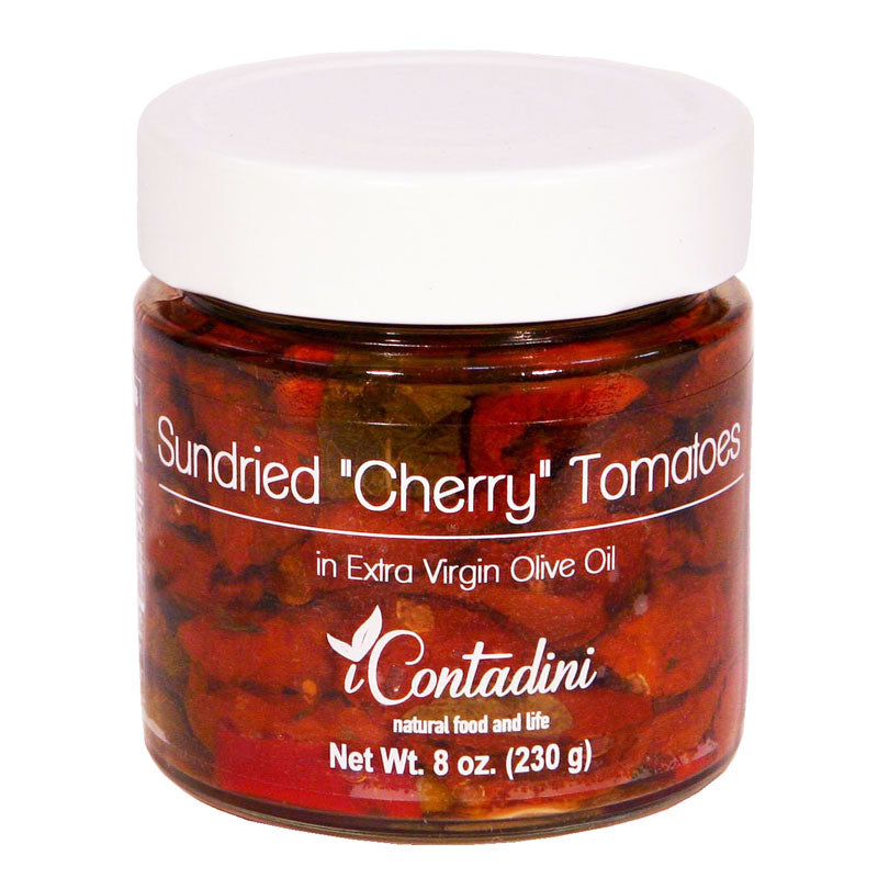 *SPECIAL* (BEST BY 11/08/27) Sundried Cherry Tomatoes in Oil by iContadini, 8.1 oz., 6/CS
