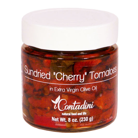 Sundried Cherry Tomatoes in Oil by I Contadini, 8.1 oz., 6/CS