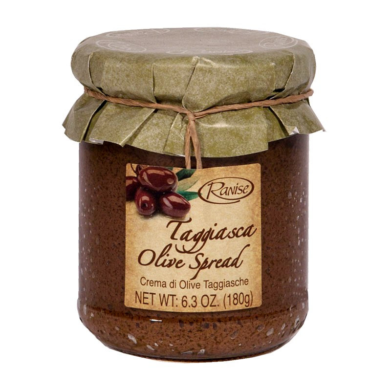 Black "Taggiasca" Olive Spread by Ranise, 6.3 oz, 12/CS
