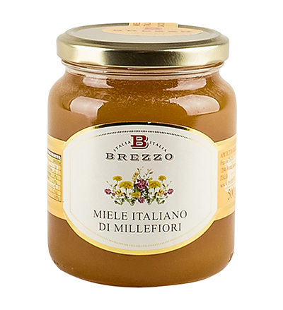 Raw Wildflower Honey, by Brezzo: Piedmont, 8.8 oz, 12/CS
