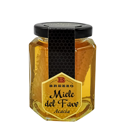 Raw Acacia Honeycomb by Brezzo: Hungary, 8.8 oz, 12/CS