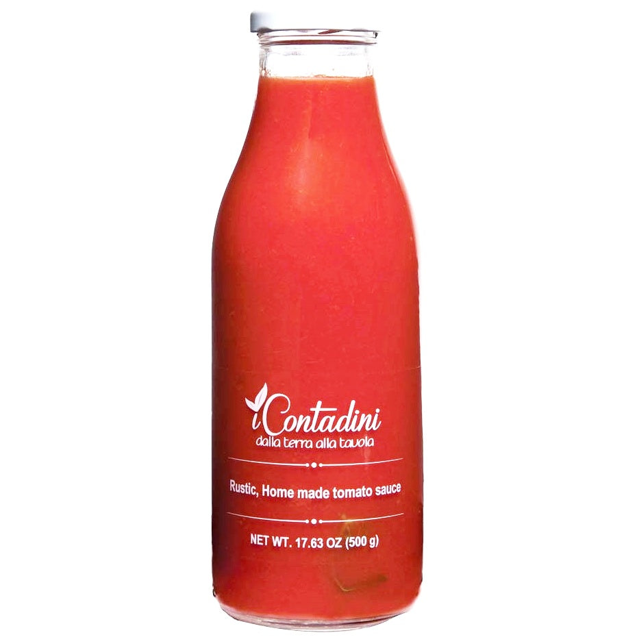 La Rustica Passata di Pomodoro, Tomato Puree by iContadini, 17.6 oz., 12/CS