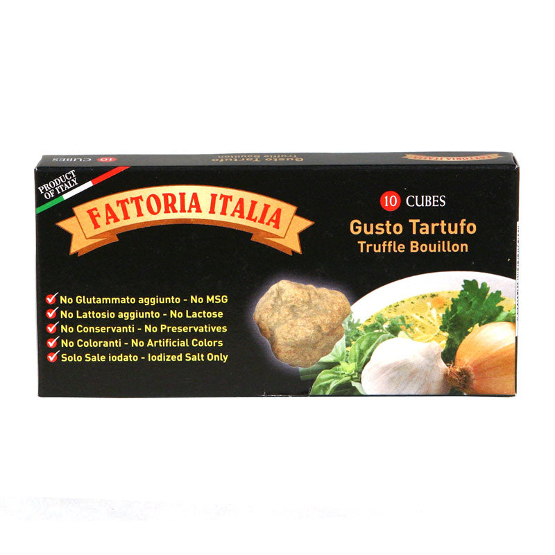 *SUPER SPECIAL* (BEST BY 08/18/25) Bouillon Cubes: Truffle by Fattoria Italia, 3.88 oz, 24/CS