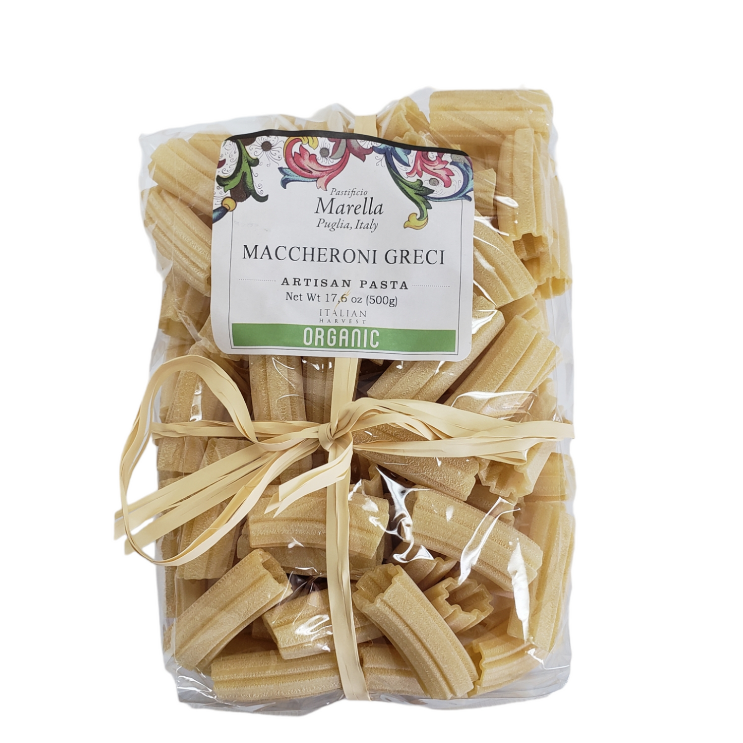 Maccheroni Greci,  Organic, 1.1 lb, 12/CS