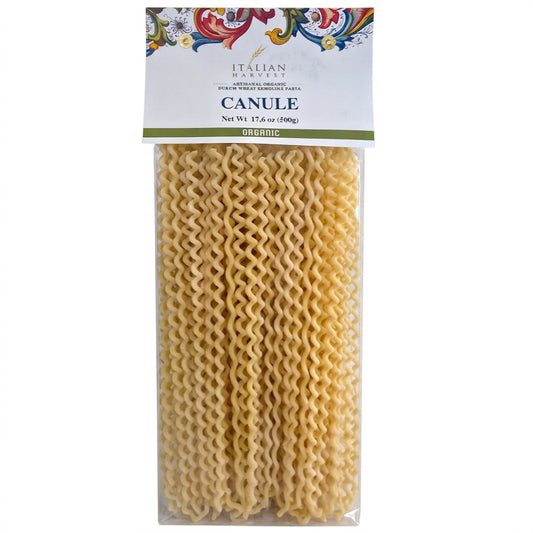 Canule Pasta, Organic, by Italian Harvest, 1.1 lb (500 g), 12/CS
