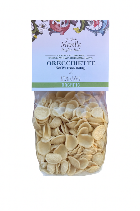 *NEW PACKAGING* Orecchiette Little Ears by Marella, Handmade: Organic, 1.1 lb, 10/CS