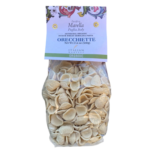 *NEW PACKAGING* Orecchiette Little Ears by Marella, Handmade: Organic, 1.1 lb, 10/CS