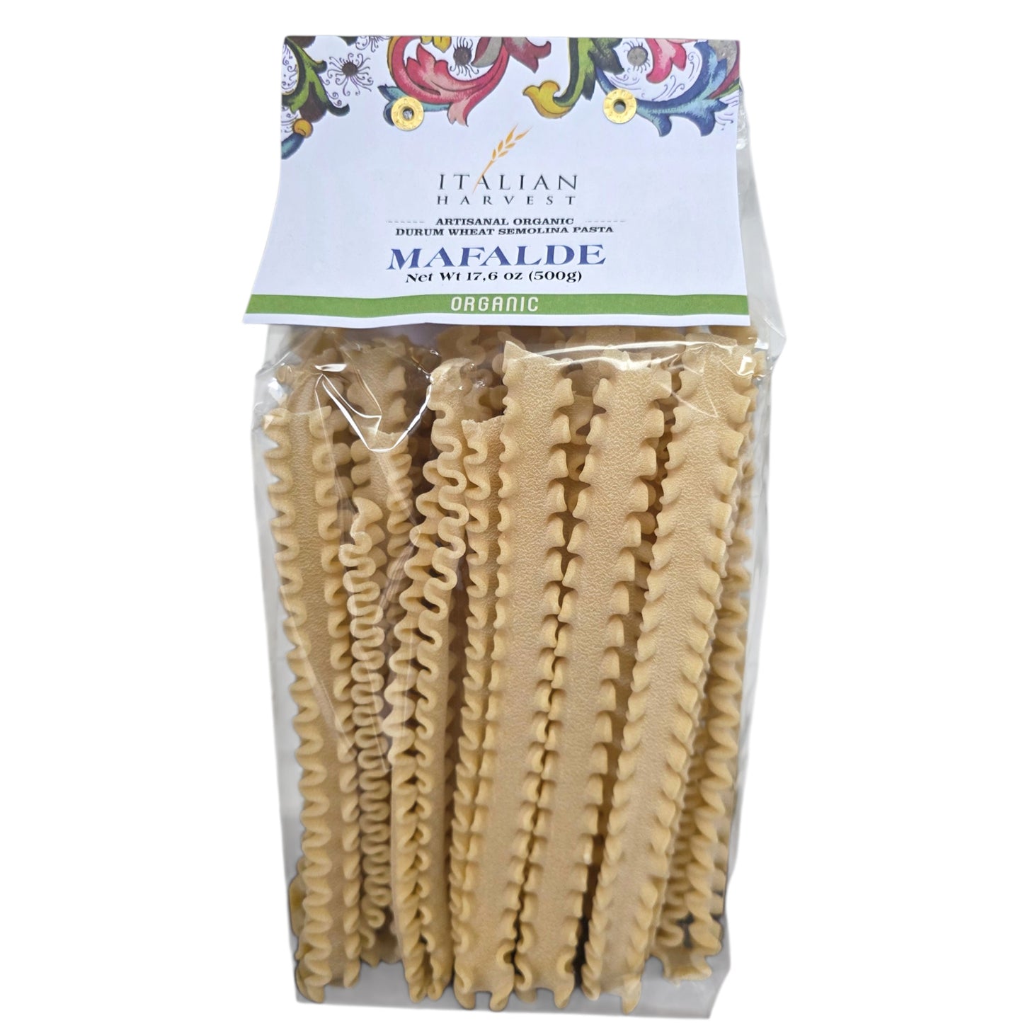Mafalde (Furled Edge Long Strips) by Marella: Organic, 1.1 lb, 10/CS