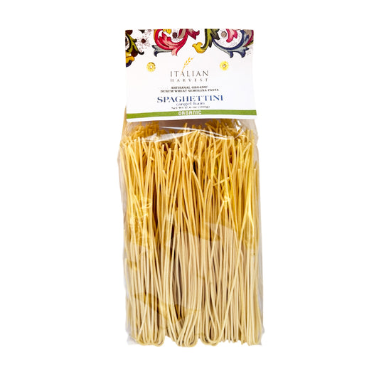 *NEW PACKAGING, CASE PACK & UPC* Spaghettini (Angel Hair) by Marella: Organic, 1.1 lb, 10/CS