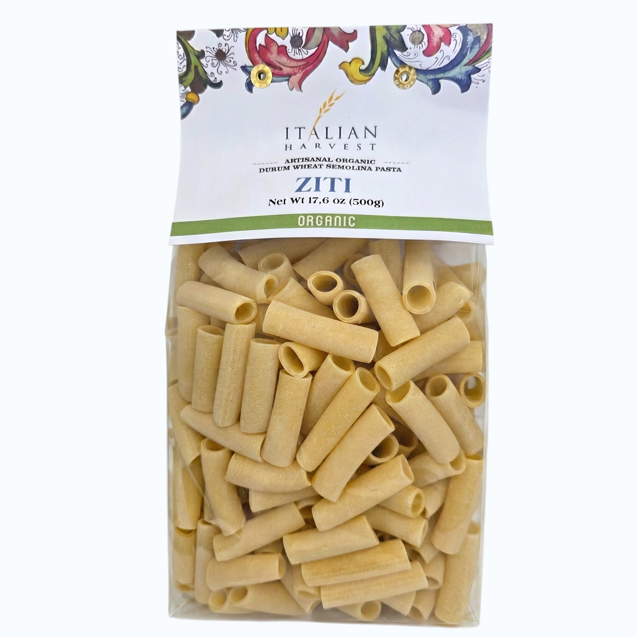 Ziti by Marella: Organic, 1.1 lb, 10/CS – ItalianHarvest