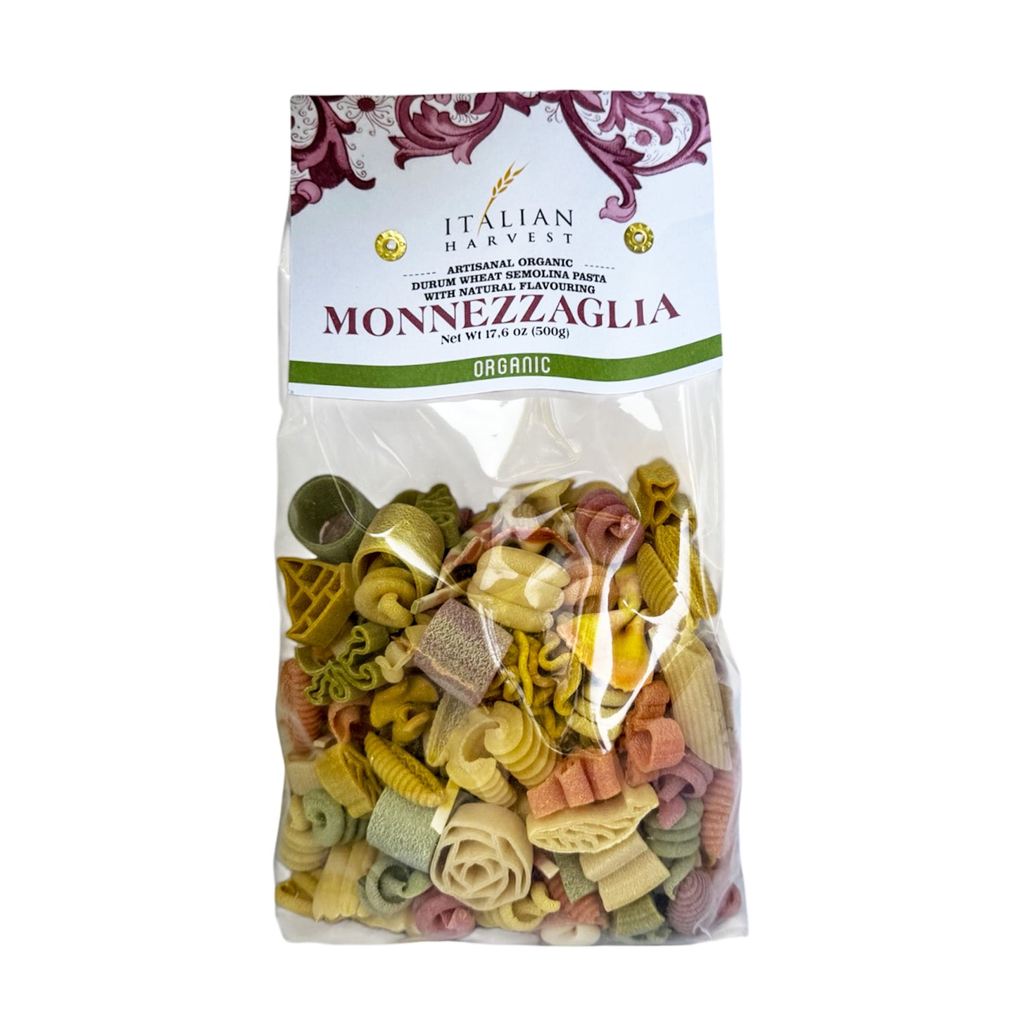**OUT OF STOCK** NOW UNDER "ITALIAN HARVEST" BRAND Monnezzaglia 'Leftovers' by Marella: Organic, 1.1 lb, 12/CS *ETA JUNE 1*