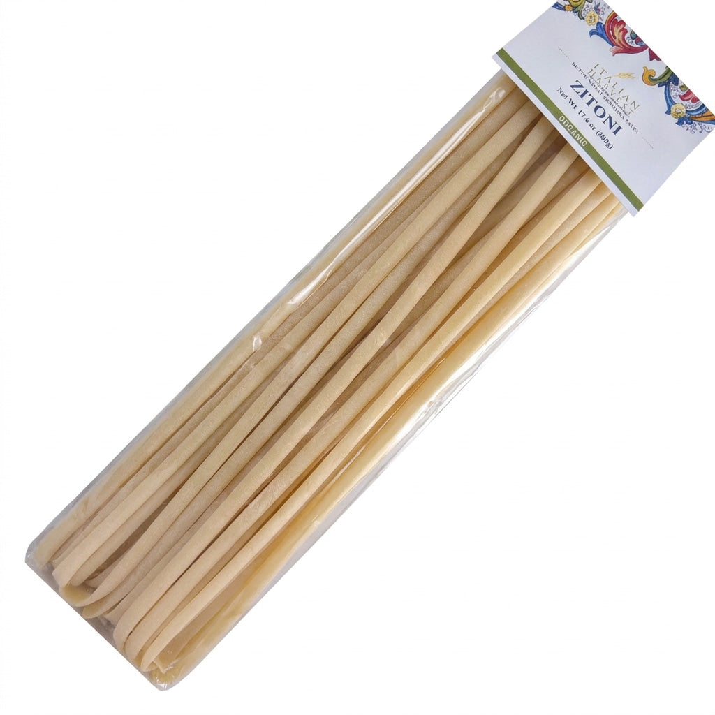 *NEW* Zitoni (Long Ziti), Organic by Italian Harvest, 1.1 lb (500 g), 12/CS