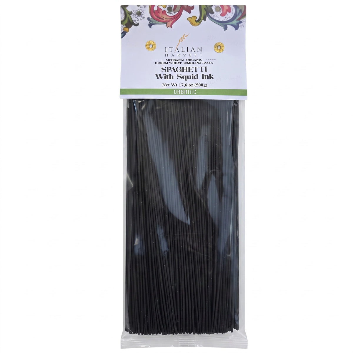 *NEW* Spaghetti with Black Squid Ink by Italian Harvest, 1.1 lb, 12/CS